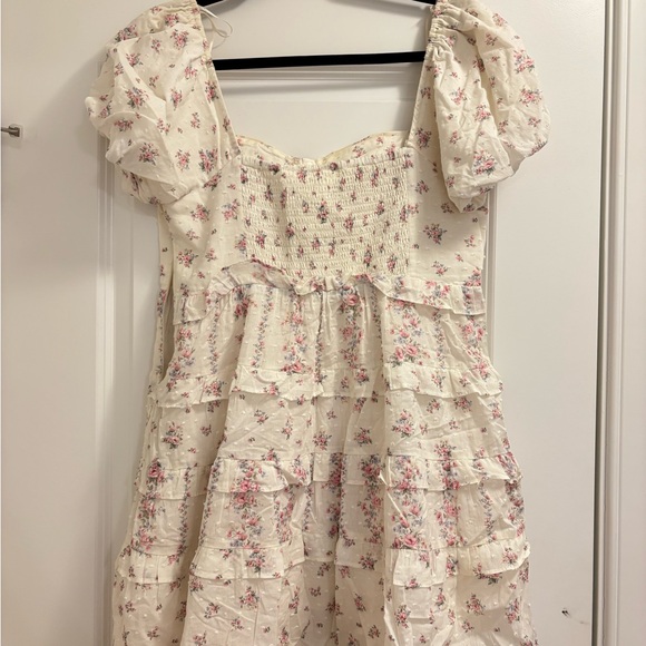 Altar’d State Cream Floral Dress - Picture 9 of 15